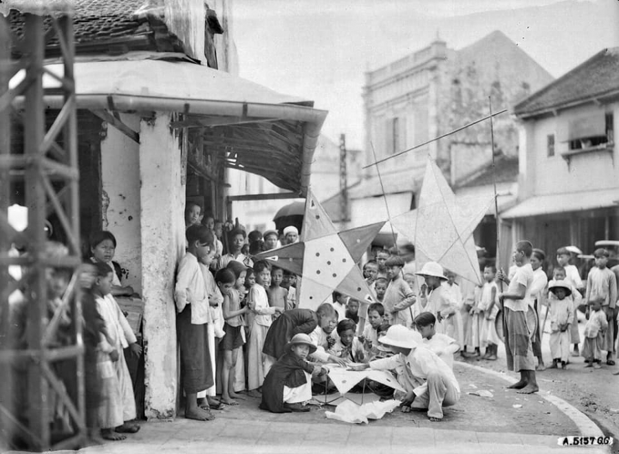 Hình ảnh Tết Trung thu ở Hà Nội những năm đầu thế kỷ 20.