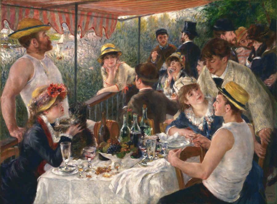Bữa trưa trên thuyền hội (Pierre-Auguste Renoir, 1881)