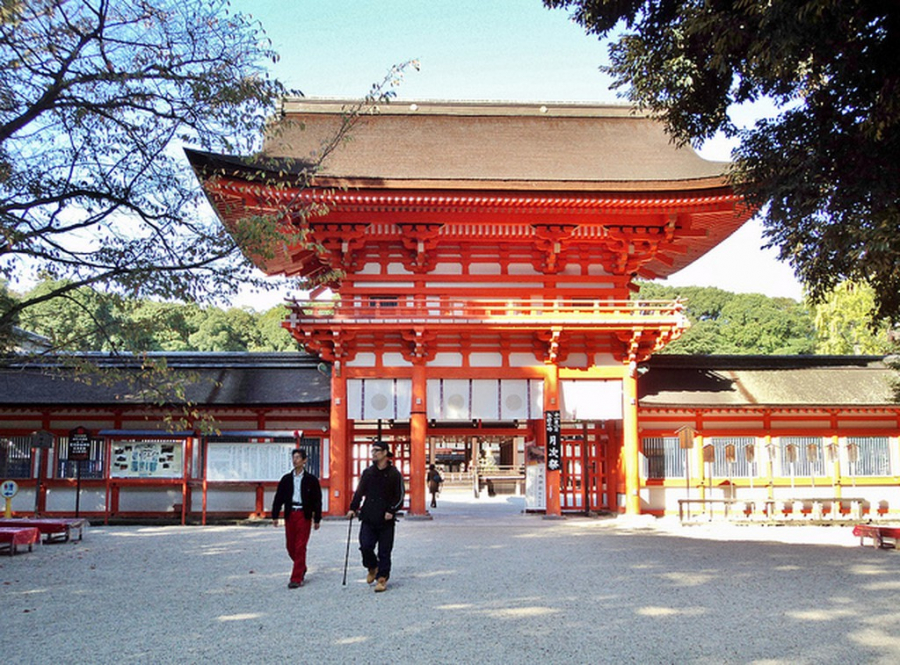 Cổng đền Shimogamo
