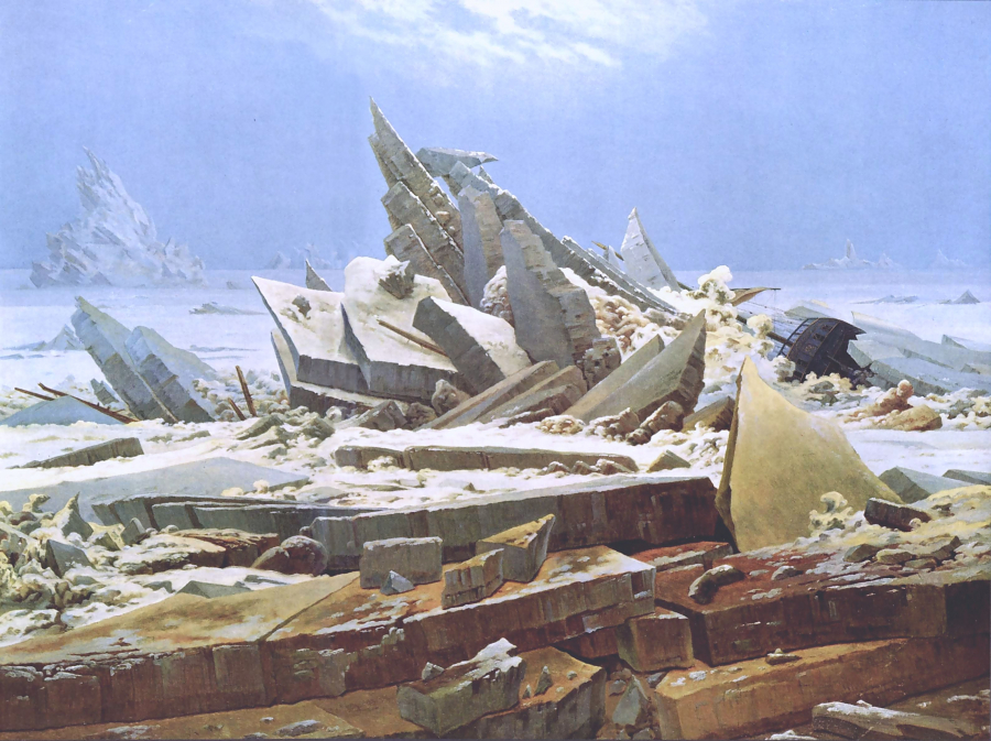 Biển băng (Caspar David Friedrich, 1824)