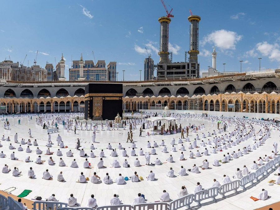 Thánh địa Mecca - nơi diễn ra cuộc hành hương Hồi giáo hàng năm.