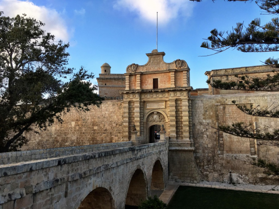 Cổng của thành phố cổ Mdina, Malta