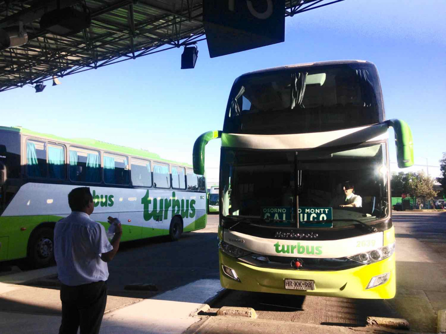 Chile có nhiều hãng xe buýt chính, chất lượng cao