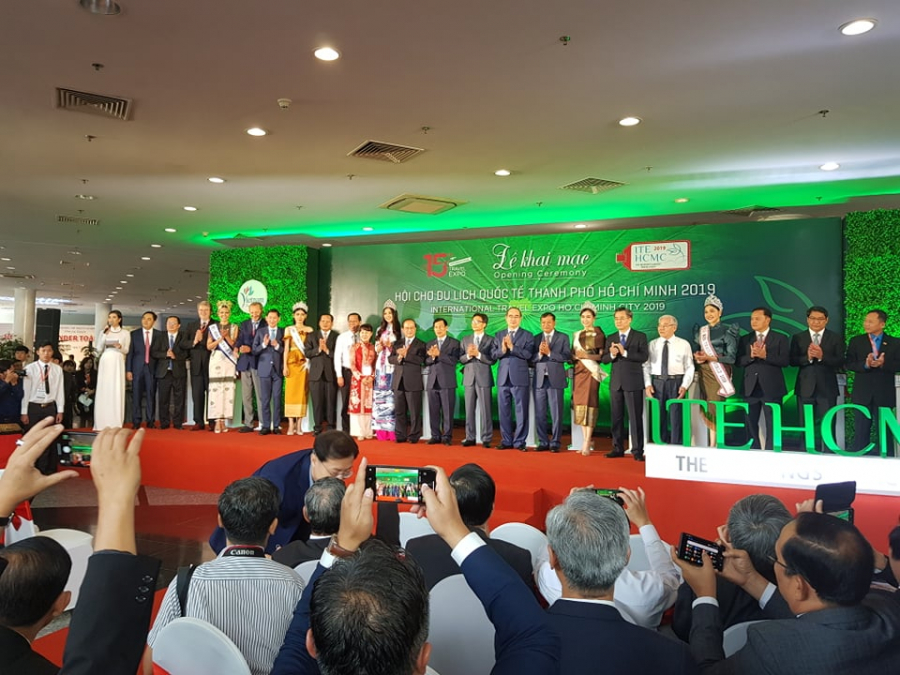 Buổi lễ khai mạc Hội chợ Du lịch quốc tế TP. HCM 2019