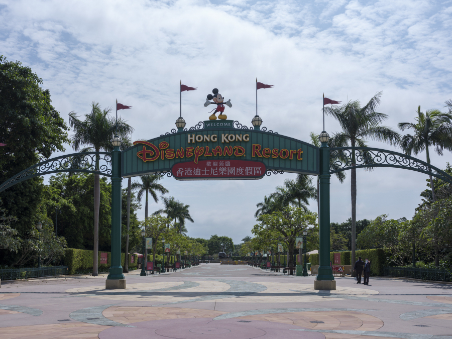 Disneyland Hong Kong hiện đang đóng cửa vì đại dịch corona