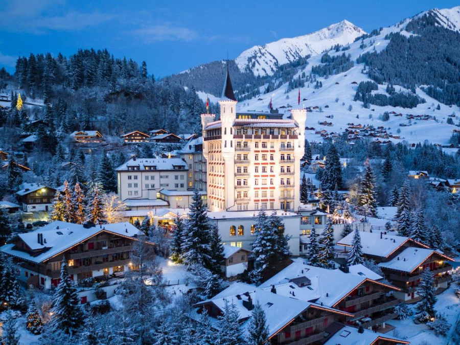 Khách sạn Gstaad Palace - một trong những khách sạn đắt khách nhất Gstaad