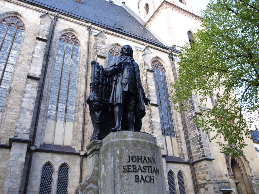 Tượng Bach ở Leipzig