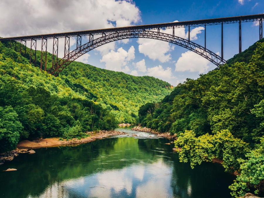 Cầu New River Gorge, Tây Virginia, Mỹ