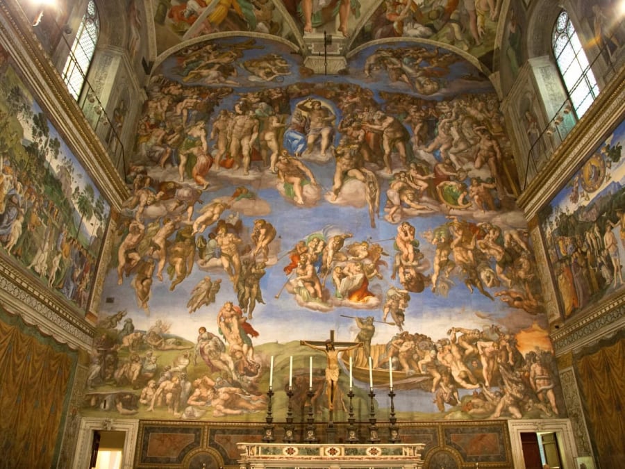 Sự phán xét cuối cùng (Michelangelo, 1508-1512)
