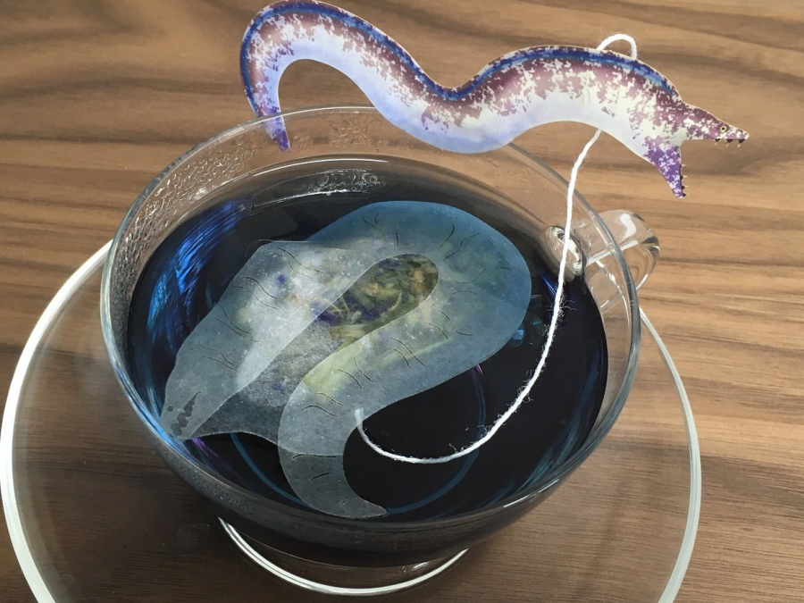 Lươn điện - Trà sả và bạc hà