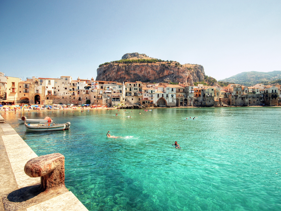 Khung cảnh thơ mộng tại Sicilia