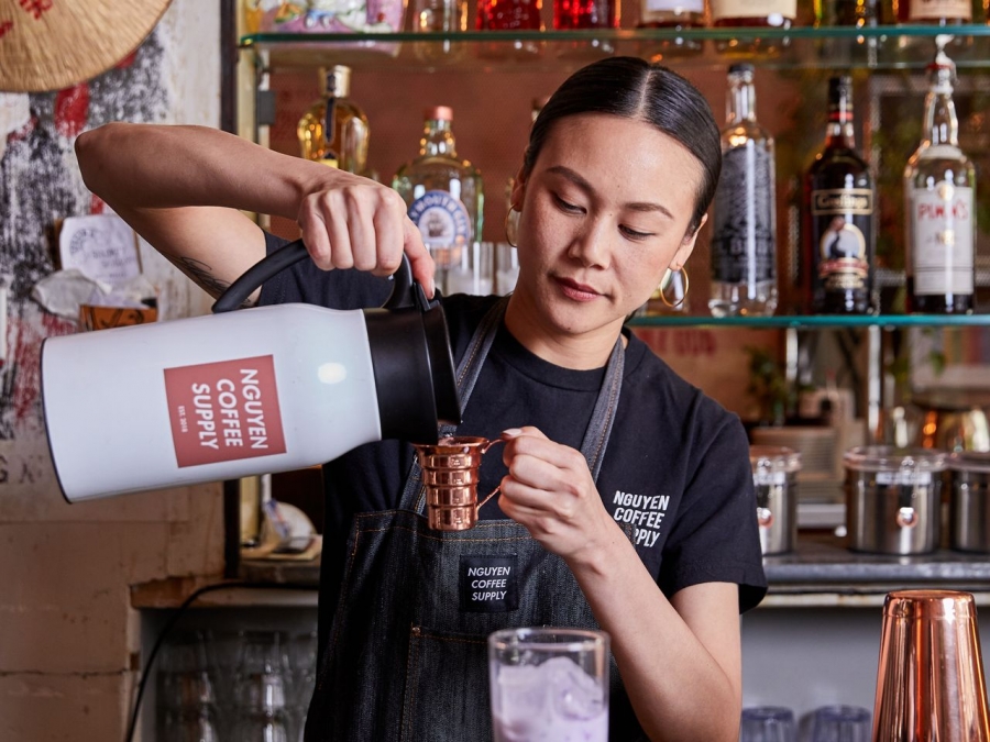 Sarah Nguyen - chủ thương hiệu Nguyen Coffee Supply