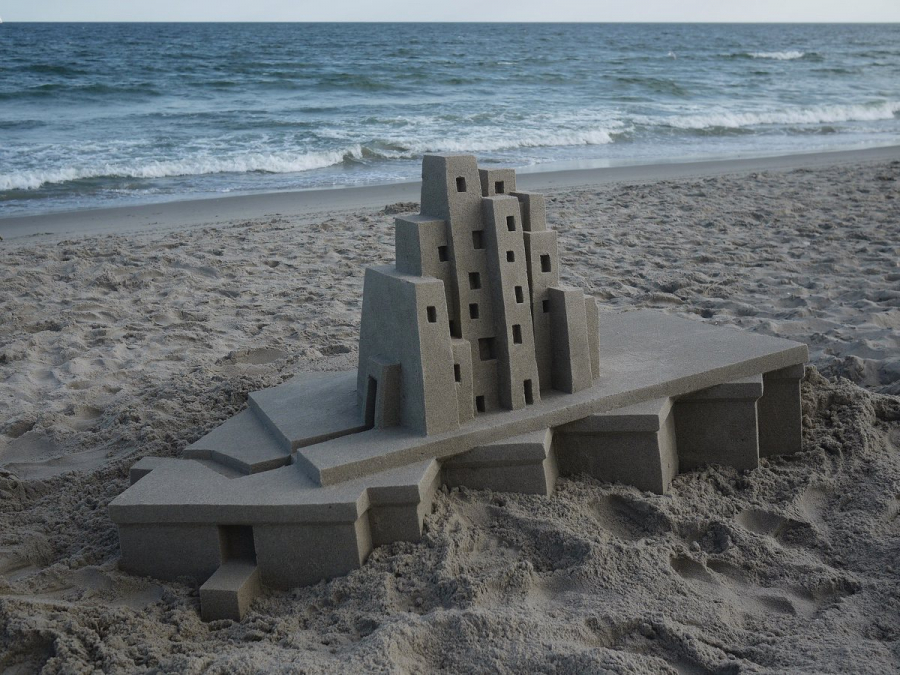 brutalist-architecture-as-sandcastles