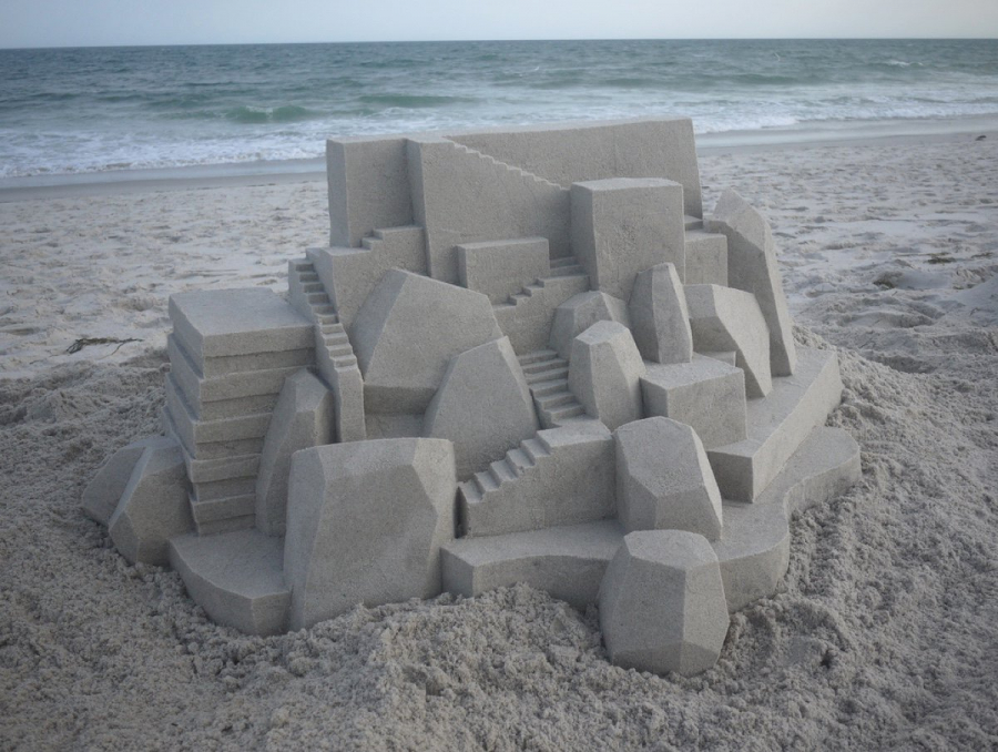 modernist-sand-castle