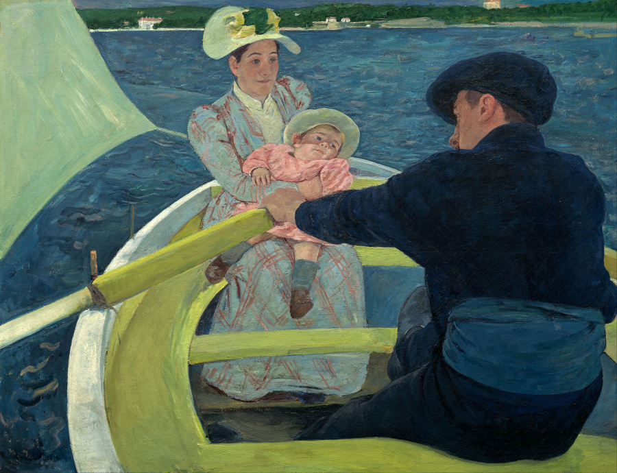 Đi chơi thuyền (Mary Cassatt, 1894)