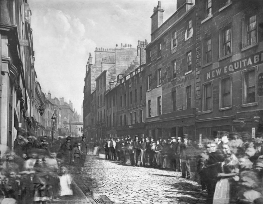 1868 - Đường Saltmarket, thành phố Glasgow
