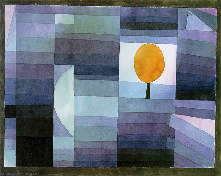 Sứ giả của mùa thu (Paul Klee, 1922)