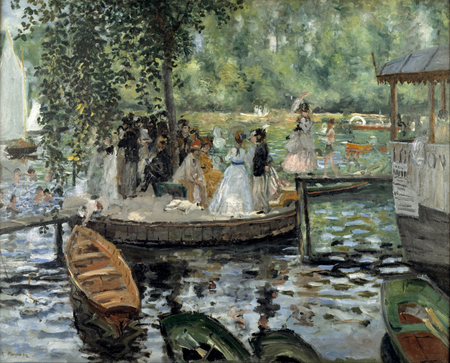 Hồ Ếch (Pierre-Auguste Renoir, 1869)