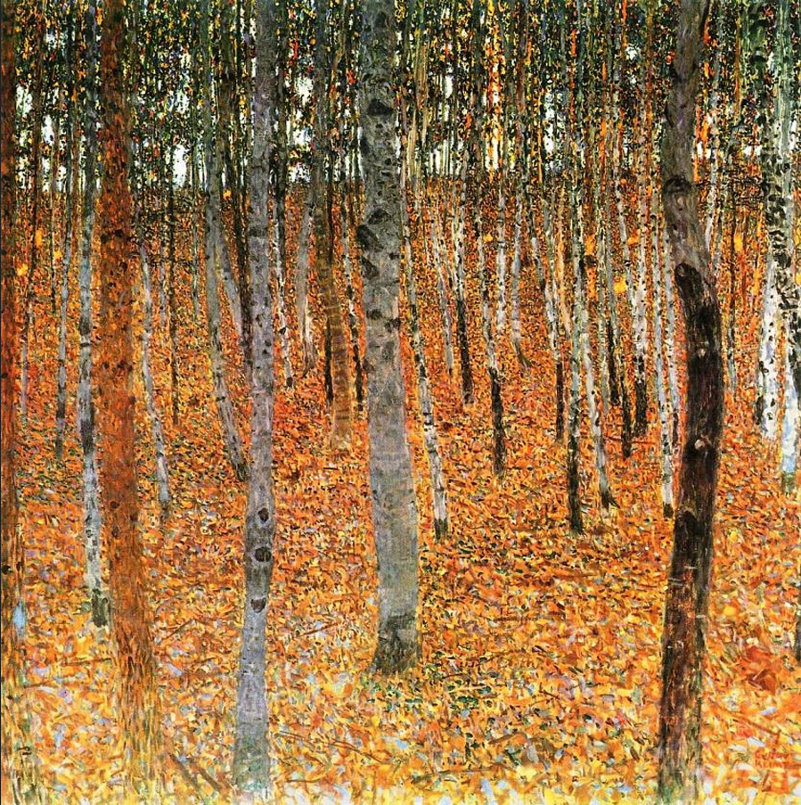 Rừng bạch dương (Gustav Klimt, 1902)