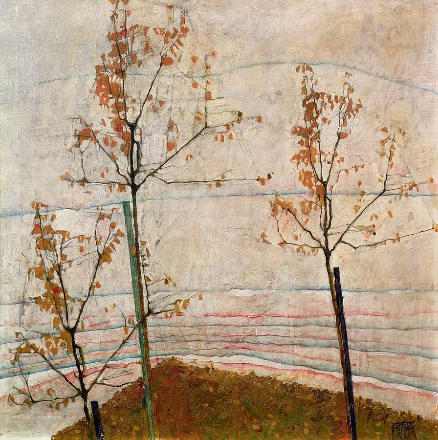 Cây mùa thu (Egon Schiele, 1911)