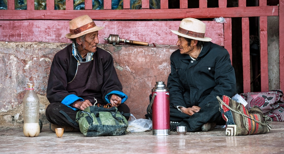 Nhâm nhi trà bơ giữa đất trời Tây Tạng