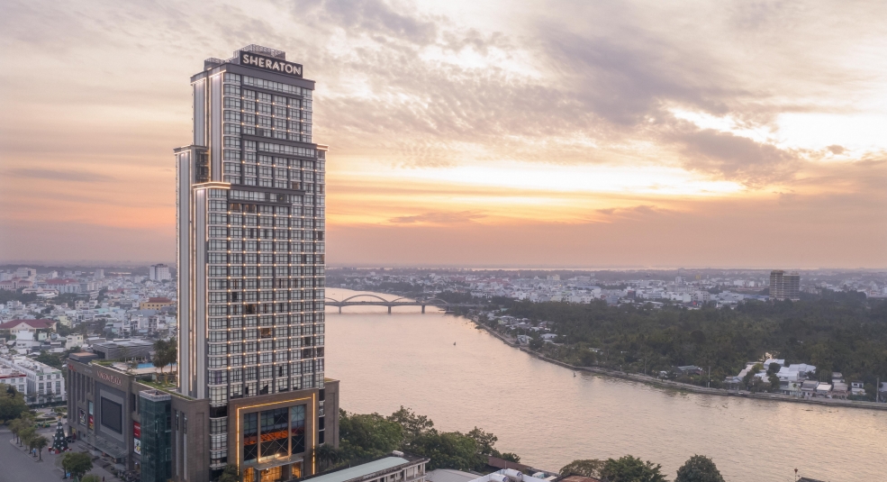 Sheraton Cần Thơ, vẻ đẹp ngọt ngào bên dòng sông Hậu