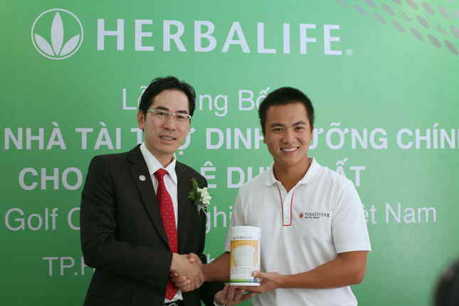 Herbalife tài trợ dinh dưỡng cho golfer số một Việt Nam