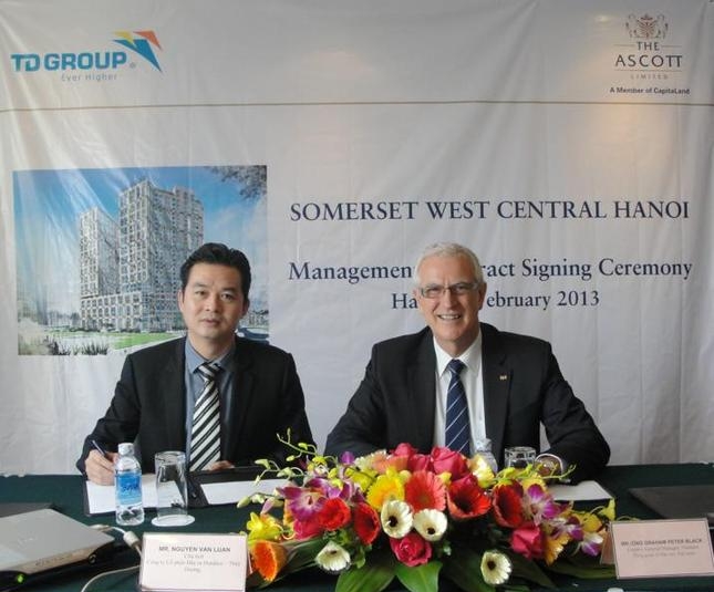 Ascott ký hợp đồng quản lý căn hộ thứ 5 tại Hà Nội