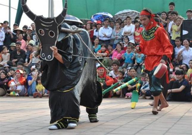Độc đáo lễ hội kén rể thôn Đường Yên
