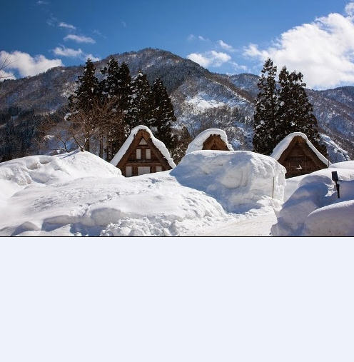 Những ngôi nhà chống tuyết hơn 250 năm tuổi ở Nhật Bản