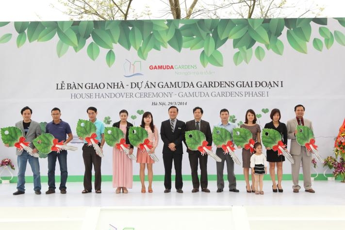 Biệt thự song lập Gamuda Gardens có giá từ 55 triệu đồng/m2