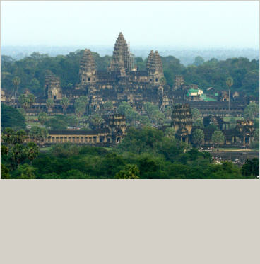 Angkor wat hùng vĩ hơn khi nhìn từ khinh khí cầu
