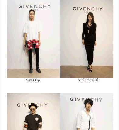 cửa hàng Givenchy đầu tiên tại Nhật Bản
