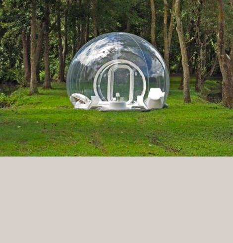 Nhà bong bóng cho người yêu thiên nhiên