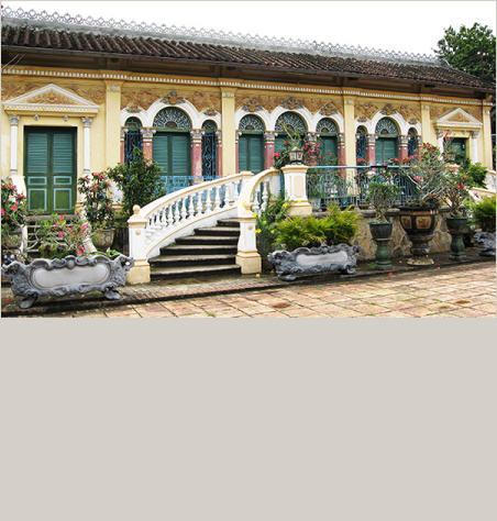 3 ngôi nhà cổ nổi tiếng của Đồng bằng sông Cửu Long 