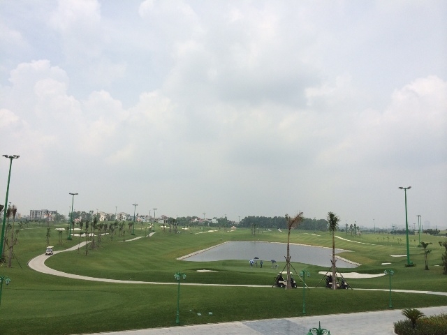 Sân golf Long Biên chính thức đi vào hoạt động