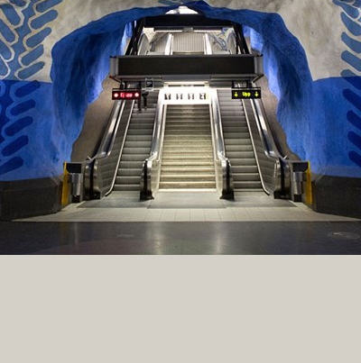 Chiêm ngưỡng kiệt tác nghệ thuật ga tàu điện ngầm Stockholm