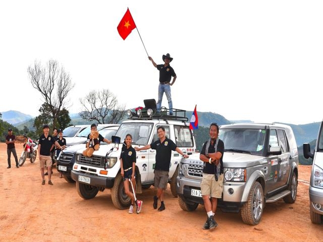 Hành Trình Đông Dương Mekong rally 2014