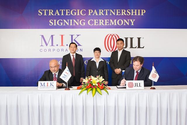 Tập đoàn M.I.K hợp tác cùng Tập đoàn tư vấn Bất động sản toàn cầu Jones Lang Lasalle