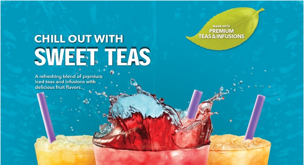 The Coffee Bean & Tea Leaf giới thiệu sản phẩm Sweet Teas mới