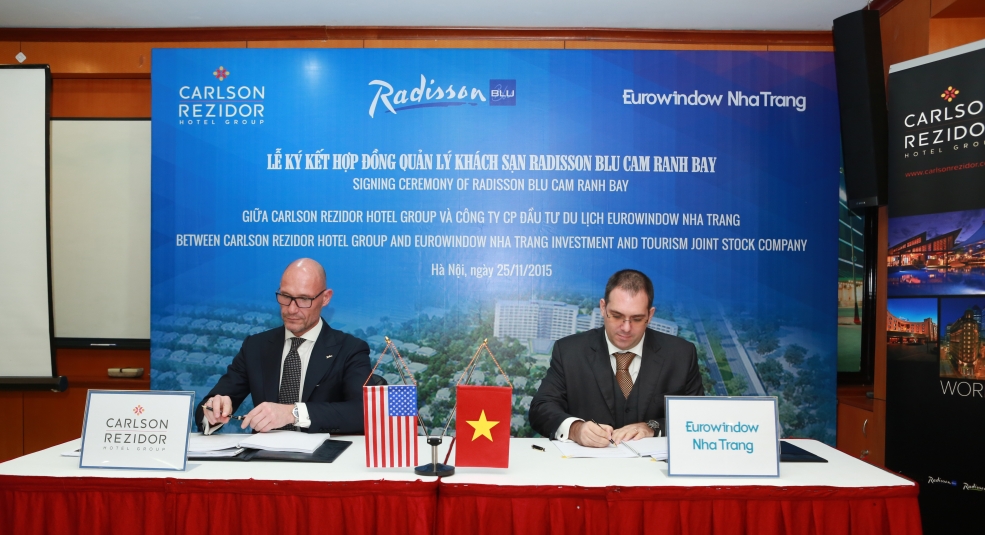 Carlson Rezidor Hotel Group chính thức gia nhập thị trường Việt Nam