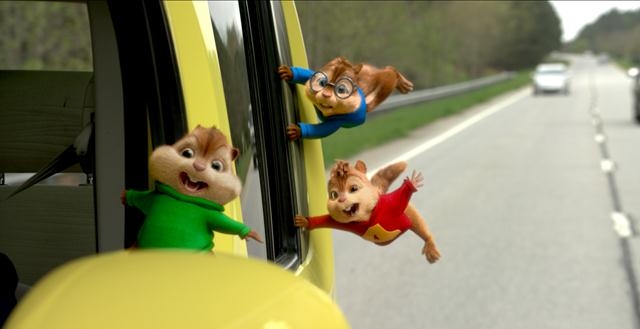 Bộ ba sóc chuột trong 'Alvin and the Chipmunks' tung clip nhảy hài hước 