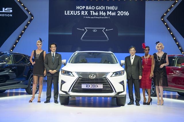 Lexus Việt Nam giới thiệu RX 2016 thế hệ hoàn toàn mới