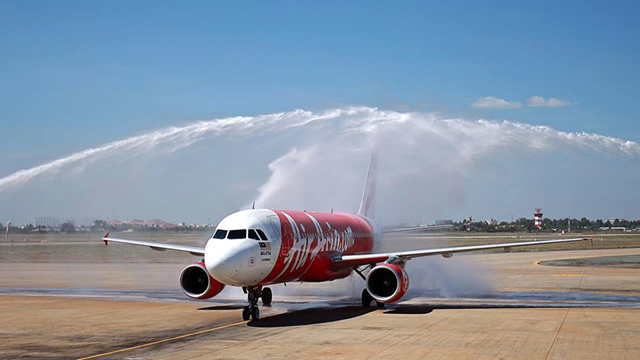 AirAsia đón chuyến bay thẳng đầu tiên từ Penang tới Tp. HCM