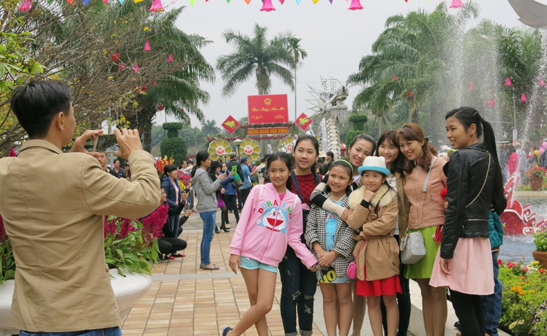 Tưng bừng hội hoa xuân chơi Tết ở Đà Nẵng