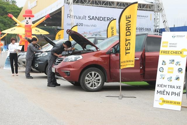Renault tổ chức trưng bày và lái thử xe tại Thái Nguyên và Vũng Tàu