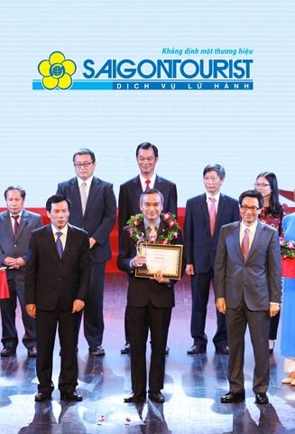 Saigontourist đạt 4 danh hiệu du lịch, lữ hành hàng đầu tại Giải thưởng Du lịch Việt Nam năm 2015