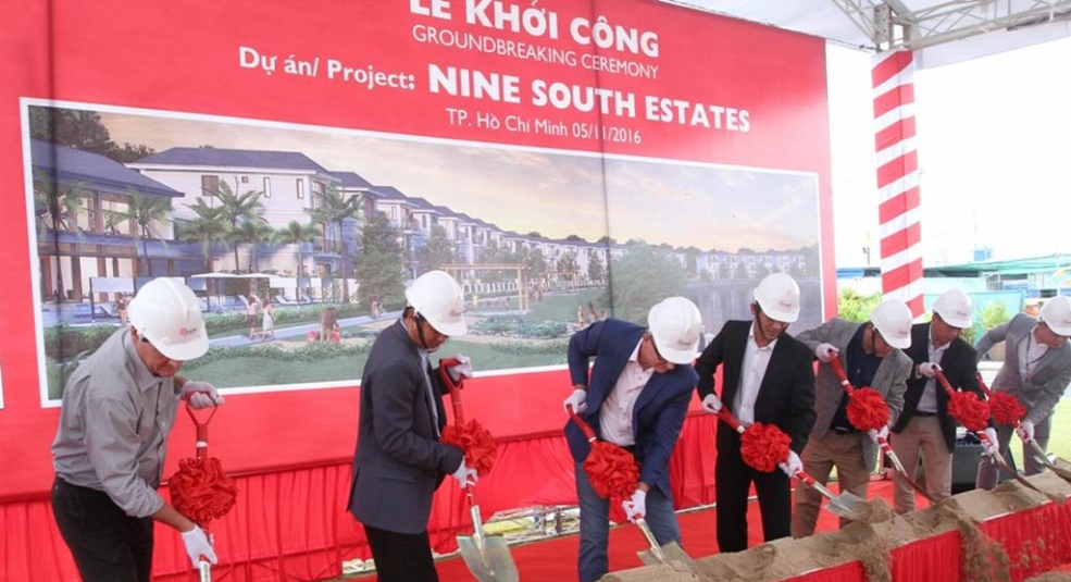 Khởi công xây dựng khu biệt thự ven sông Nam Sài Gòn