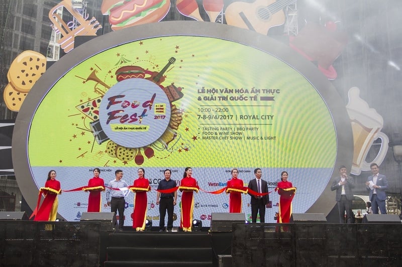 Khai mạc Lễ hội văn hóa ẩm thực và giải trí Quốc tế - Food Fest 2017