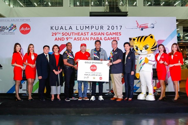 AirAsia Nhà Tài Trợ Chính Thức Của Đại Hội Thể Thao Diễn Ra Tại Kuala Lumpur